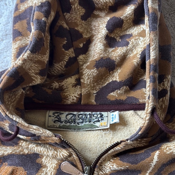 L.A.M.B. Leopard print hoodie-vintage! - Picture 2 of 5